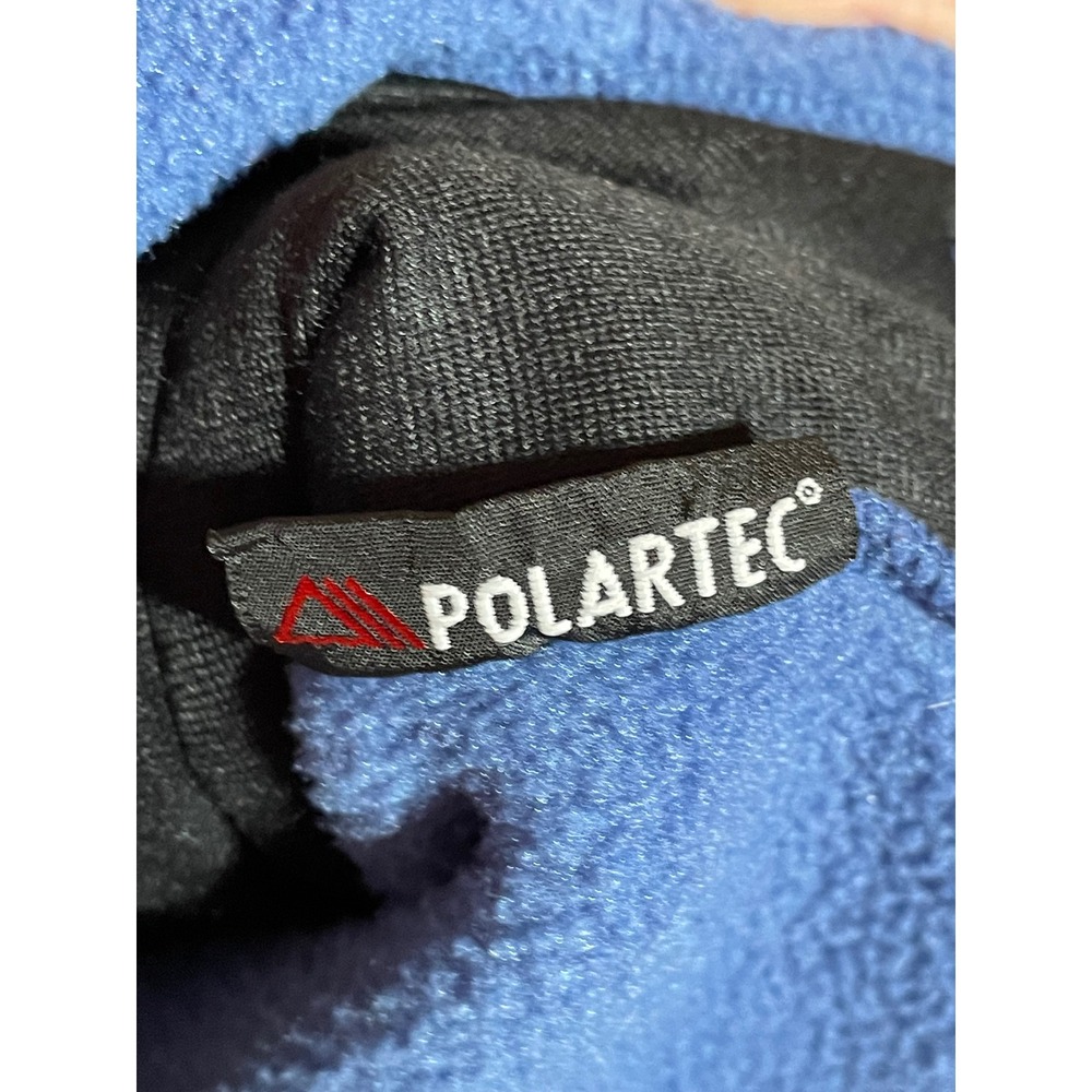 The North Face Womens Polartec Fleece Full Zip Jacket Blue Grey A455 Large - Picture 6 of 7